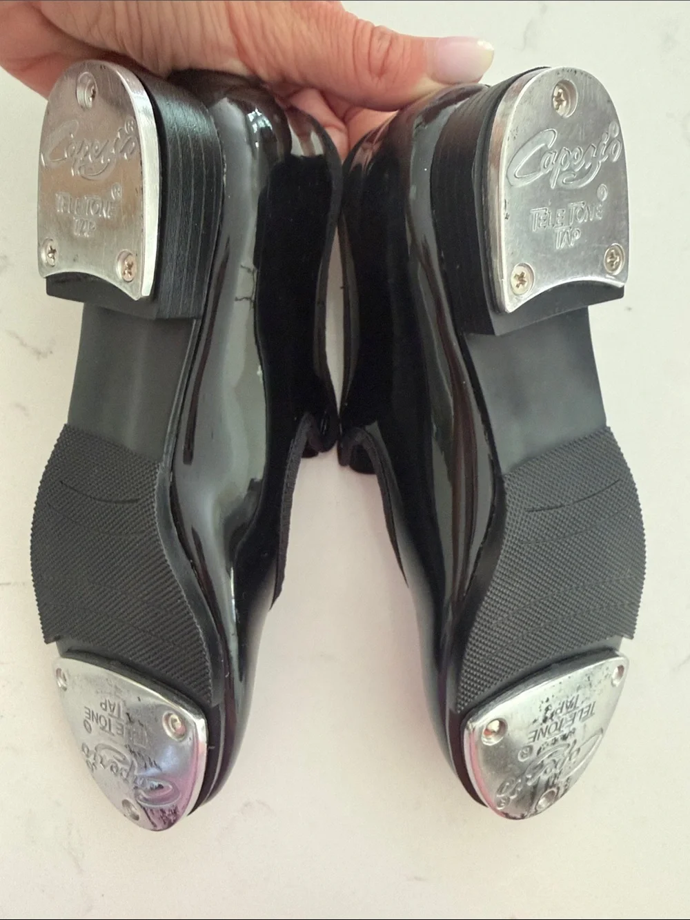 Capezio Jr. Tyette Tap Shoe (N625C)  for kids 12m